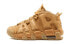 Фото #1 товара Nike Air More Uptempo Flax 高帮 复古篮球鞋 GS 浅棕色 / Кроссовки Nike Air More 922845-200