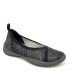 ფოტო #1 პროდუქტის Women's Emma Perforated Pattern Slip-On Flat Shoe