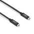 Фото #5 товара Lindy 5m USB 3.1 Gen 2 C/C Active Cable - 5 m - USB C - USB C - USB 3.2 Gen 2 (3.1 Gen 2) - 10000 Mbit/s - Black