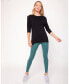 ფოტო #2 პროდუქტის Women's Anen Side Tie 3/4 Sleeve Top for Women