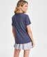 ფოტო #2 პროდუქტის Juniors' Moody Babe Graphic T-Shirt