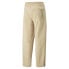 Фото #2 товара Puma Luxe Sport T7 Slouchy Pants Womens Beige Casual Athletic Bottoms 53802067