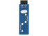 Фото #4 товара Delock 9-pin 2.54 mm/2 x USB 2.0 - 1 x 9-pin 2.54 mm - 2 x USB 2.0-A - Black - Blue - Silver