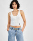 ფოტო #2 პროდუქტის Women's Nyra Rib-Knit Active Top