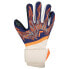 Фото #1 товара Вратарские перчатки Reusch Pure Contact Fusion Premium Blue / Electric Orange / Black - футбол