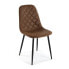 Chair Versa Serena Brown 53 x 88 x 43,5 cm (4 Units)