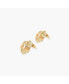 Фото #2 товара Sanctuary Project by Geo Textured Knot Stud Earring Gold