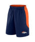 Men's Navy/Orange Denver Broncos Go Hard Shorts