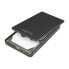 LogiLink UA0339 - HDD/SSD enclosure - 2.5" - Serial ATA - Serial ATA II - Serial ATA III - 5 Gbit/s - USB connectivity - Black