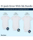 ფოტო #2 პროდუქტის Baby Newborn 15 Piece Onesies Bundle in White, Assorted Months