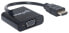 Фото #8 товара Manhattan HDMI to VGA Converter cable - 1080p - 30cm - Male to Female - Equivalent to HD2VGAE2 - Micro-USB Power Input Port for additional power if needed - Black - Three Year Warranty - Blister - 0.3 m - HDMI Type A (Standard) - VGA (D-Sub) - Male - Female - Strai