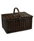 Фото #4 товара Surrey Willow Picnic Basket with Service for 2