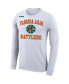 Men's x LeBron James White Florida A&M Rattlers Collection Legend Performance Long Sleeve T-shirt