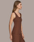 Фото #3 товара Women's Scoop-Neck Sleeveless Tank Top