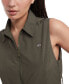 ფოტო #4 პროდუქტის Women's Ripstop Sleeveless Cargo Dress