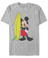 Men's Mickey Surf Short Sleeve T-Shirt Серый, L - фото #1