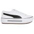 Фото #1 товара Puma Kaia Platform Womens White Sneakers Casual Shoes 38380401