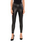 ფოტო #1 პროდუქტის Faux-Leather Skinny Pants