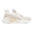 Фото #1 товара Puma RsX Glimmer Lace Up Womens White Sneakers Casual Shoes 39708901