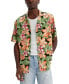 Фото #1 товара Men's Printed Relaxed Short-Sleeve Camp Shirt