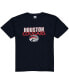 ფოტო #1 პროდუქტის Big Boys Navy Houston Cougars Logo T-shirt