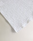 Waffle-knit cotton towel