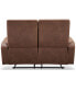 Фото #3 товара Bentley 58.5" Polyester Manual Reclining Loveseat