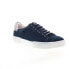 English Laundry Jayden ELL2167 Mens Blue Suede Lifestyle Sneakers Shoes 8.5