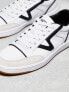 Фото #5 товара Vans Lowland jmpr trainers in court true white and black with gum sole