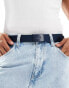 Фото #1 товара Levi's tonal batwing webbed belt in navy