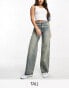 Фото #2 товара Stradivarius Tall STR baggy jean in vintage wash