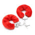 Фото #4 товара Furry Metal Handcuffs Red