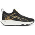 Фото #1 товара Puma Pwr Xx Nitro Safari Glam Training Womens Black Sneakers Athletic Shoes 376