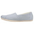 Фото #6 товара TOMS Alpargata Slip On Womens Blue Flats Casual 10018180T