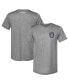 ფოტო #1 პროდუქტის Men's Heather Gray San Diego FC Primary Logo Premium T-shirt