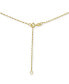 ფოტო #3 პროდუქტის Peridot (1/2 ct. t.w.) & Diamond (1/10 ct. t.w.) Halo Pendant Necklace in 14k Gold, 16" + 2" extender