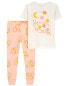 Фото #3 товара Baby 4-Piece 100% Snug Fit Cotton Pajamas 6M