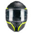 Шлем для мотоциклистов CGM 363X Shot Run Full Face Helmet, черно-желтый, полнолицевой, для мужчин Matt Black / Fluo Yellow, XS - фото #3