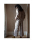 Фото #2 товара Women's Maternity Lightweight Linen Pajama Bottom