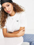 Fred Perry crew neck t-shirt in white