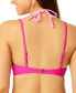 Фото #2 товара Juniors' Double Look Bralette Bikini Top, Created for Macy's