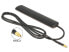 Delock 89525 - 3 dBi - 0.69 - 0.96 / 1.71 - 2.7 GHz - 50 ? - Omni-directional antenna - MMCX - Vertical polarization