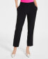 Фото #3 товара Women's Stretch-Crepe Straight-Leg Pants