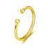 Minimalist gold-plated ring AGG470-G