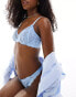 Фото #4 товара Boux Avenue Yvonne bridal lace balconette bra in baby blue