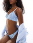 Фото #2 товара Boux Avenue Yvonne bridal lace balconette bra in baby blue