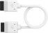 Corsair iCUE LINK Cable 2x 200mm with Straight connectors White