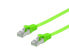 Фото #2 товара Equip Cat.6A U/FTP Flat Patch Cable - 3.0m - Green - 3 m - Cat6a - U/FTP (STP) - RJ-45 - RJ-45