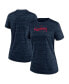 Фото #1 товара Women's Navy Cleveland Guardians Authentic Collection Velocity Performance T-Shirt