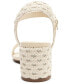 Фото #3 товара Women's Brynn Woven Mid Block Heel Sandals